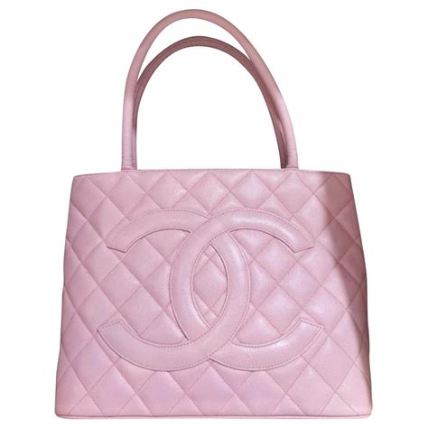 pink chanel medallion tote|Chanel medallion tote discontinued.